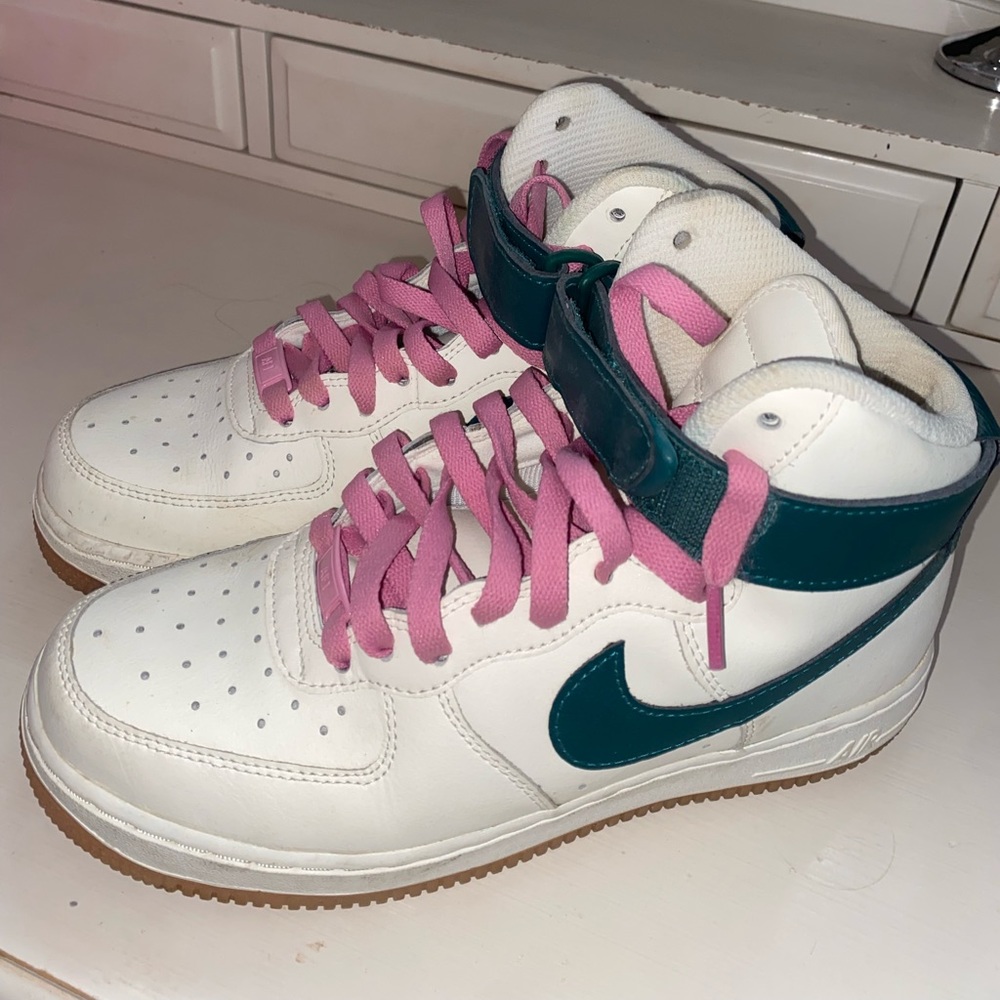 nikes original customized Air Force 1. Never worn.
